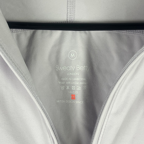 Sweaty Betty Women’s Super Soft Workout Zip Through Hoodie Jacket Sz M Purple - Picture 2 of 15